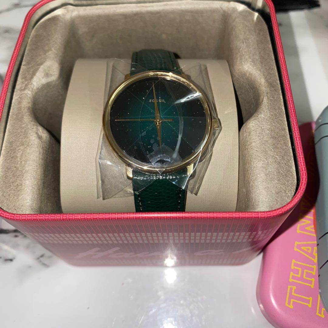 Fossil discount glitter watch
