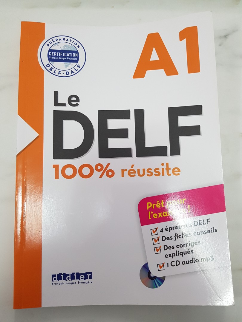 French Delf A1 Exam Exercise Book Hobbies And Toys Books And Magazines