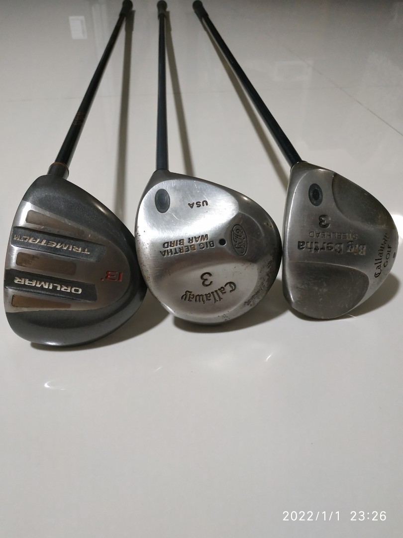 Golf, 3 Woods, Sports Equipment, Sports & Games, Golf on Carousell