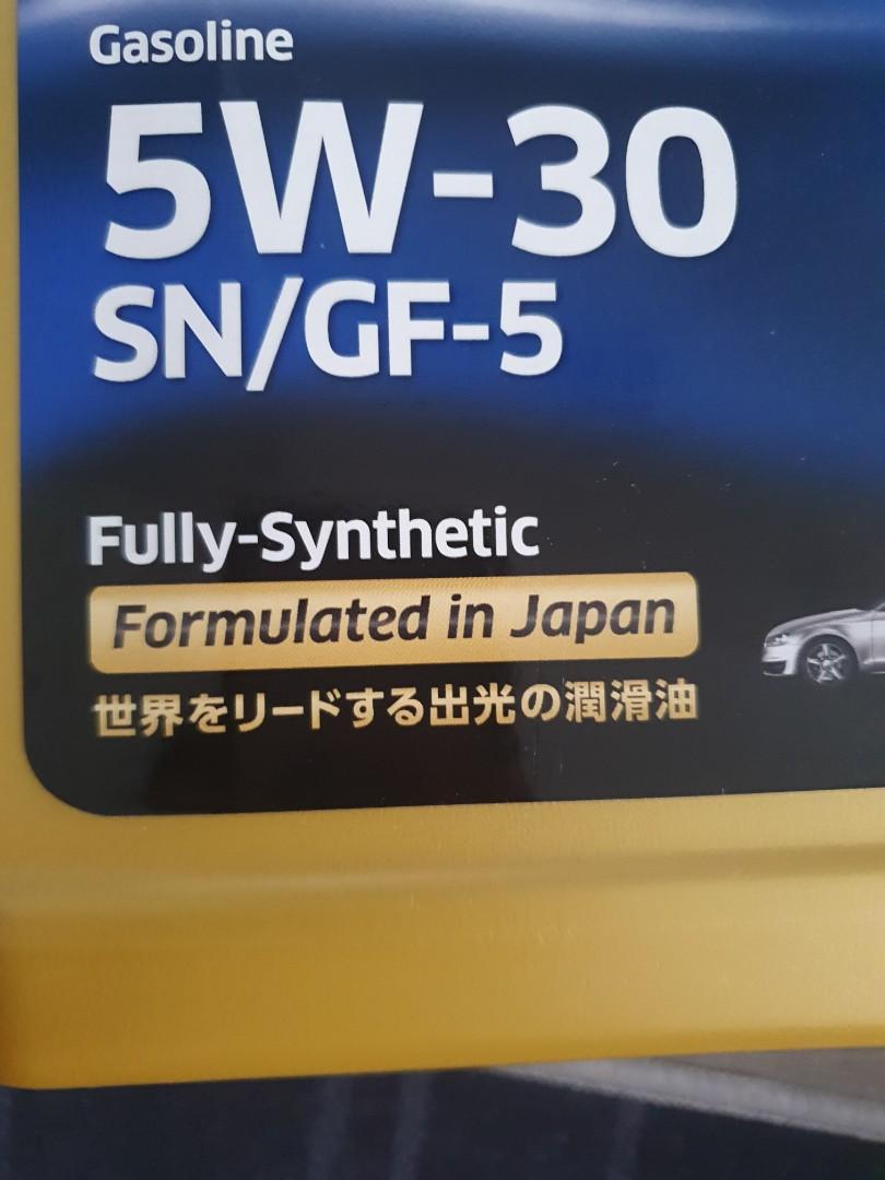 Idemitsu engine oil 5w30, Car Accessories, Accessories on Carousell