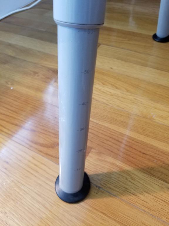 Ikea Galant Desk Height Adjustable Table, 傢俬＆家居, 傢俬, 桌子 Carousell