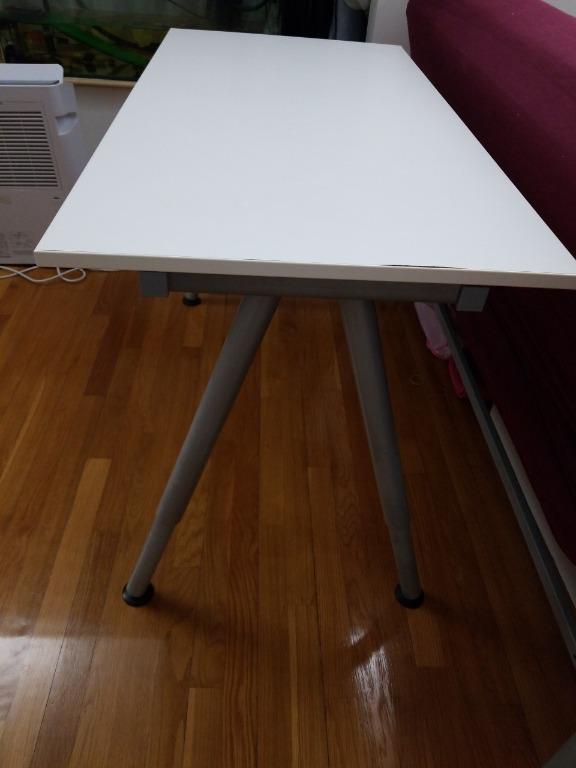 Ikea Galant Desk Height Adjustable Table, 傢俬＆家居, 傢俬, 桌子 Carousell