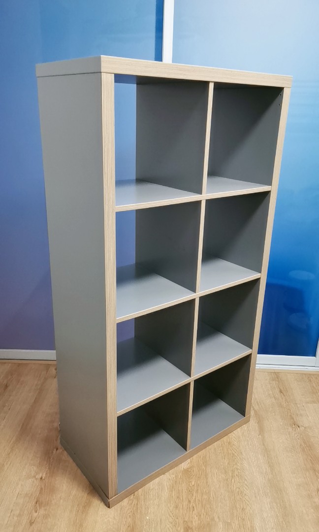 IKEA KALLAX shelve grey wood 77x147 cm Furniture Home Living