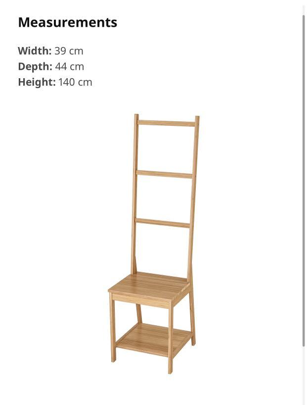 Ikea Towel Rack (wooden), Furniture & Home Living, Bathroom & Kitchen Fixtures on Carousell