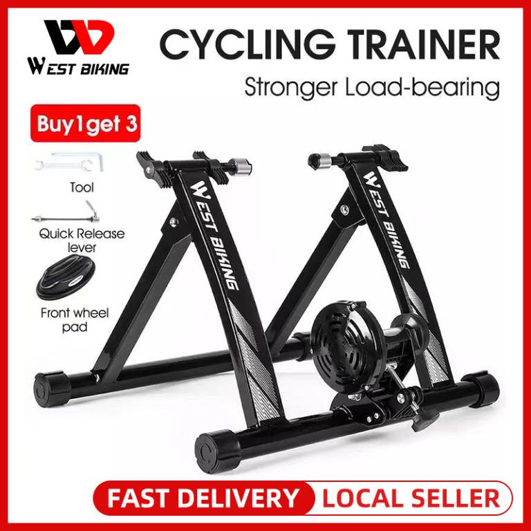 Magnetic resistance bike 2025 stand