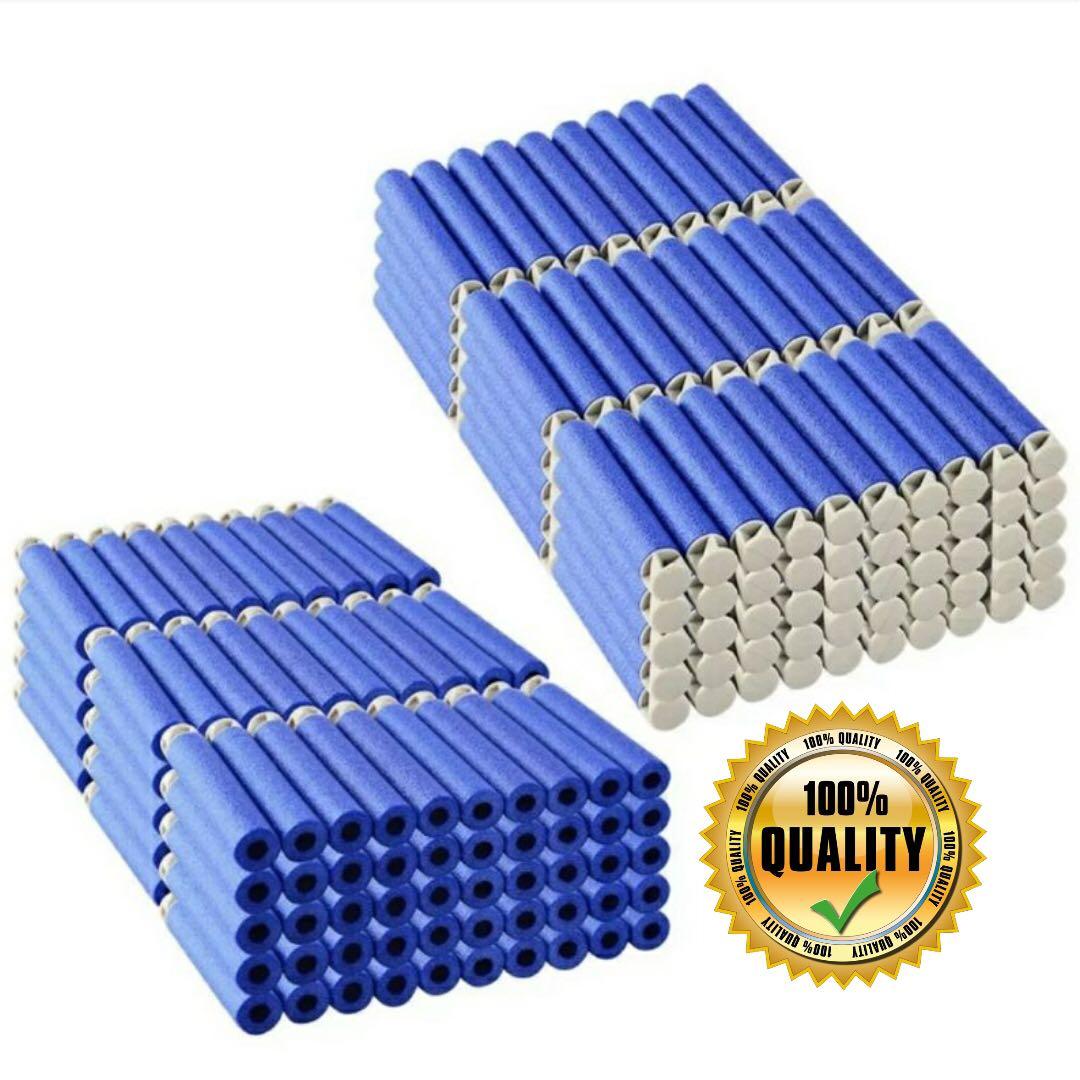 100/500/1000PCS Refill Blaster Bullet Foam Darts for Nerf N-strike Elite Series 