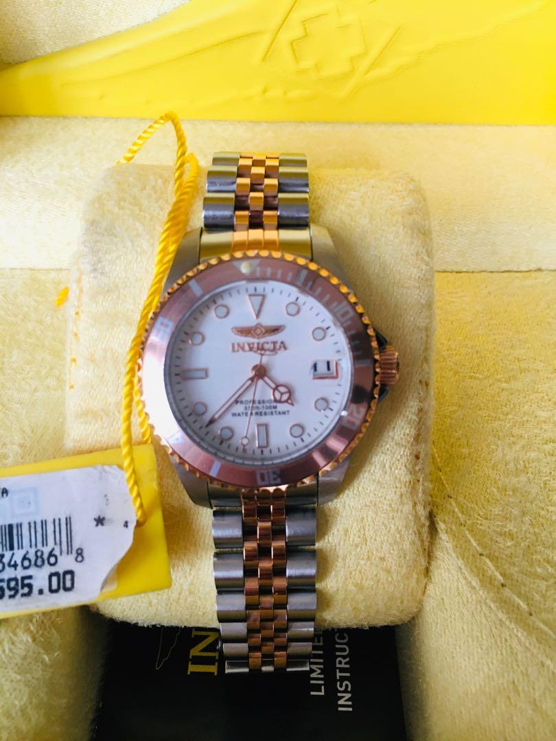 Invicta rose gold watch not tag Heuer coach Michael Kors