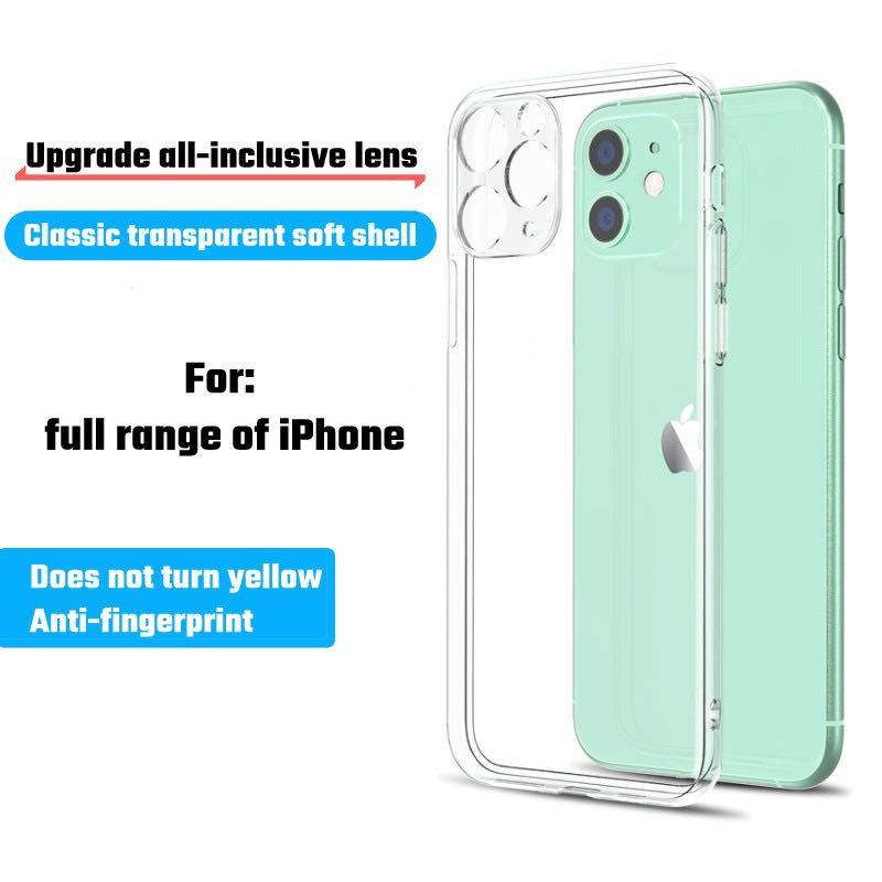 iPhone 11 Clear Case Ultra Thin Transparent Casing Apple Camera
