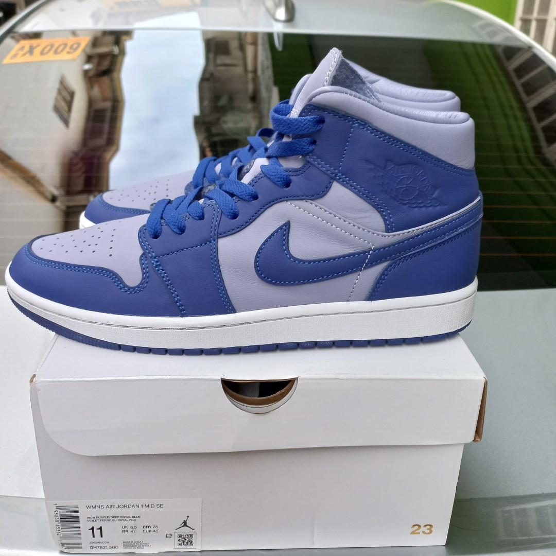 air jordan 1 mid se georgetown