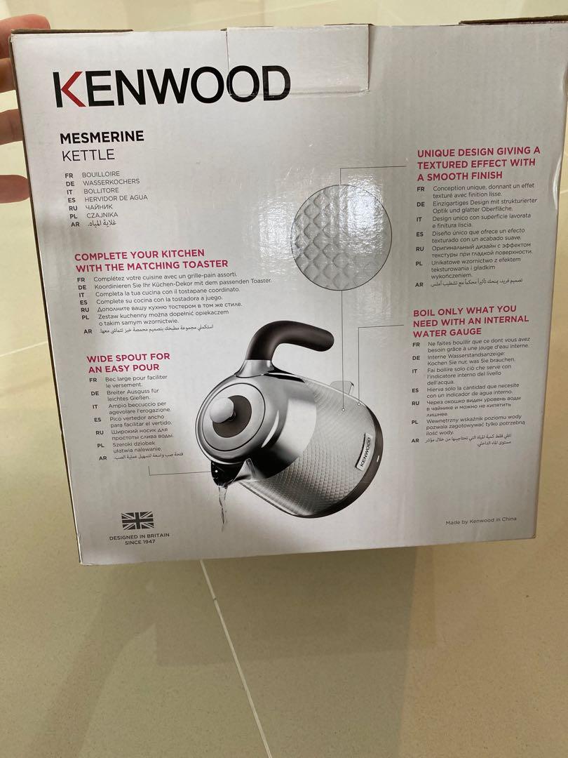 Kenwood Mesmerine Kettle 1.6L, TV & Home Appliances, Kitchen Appliances