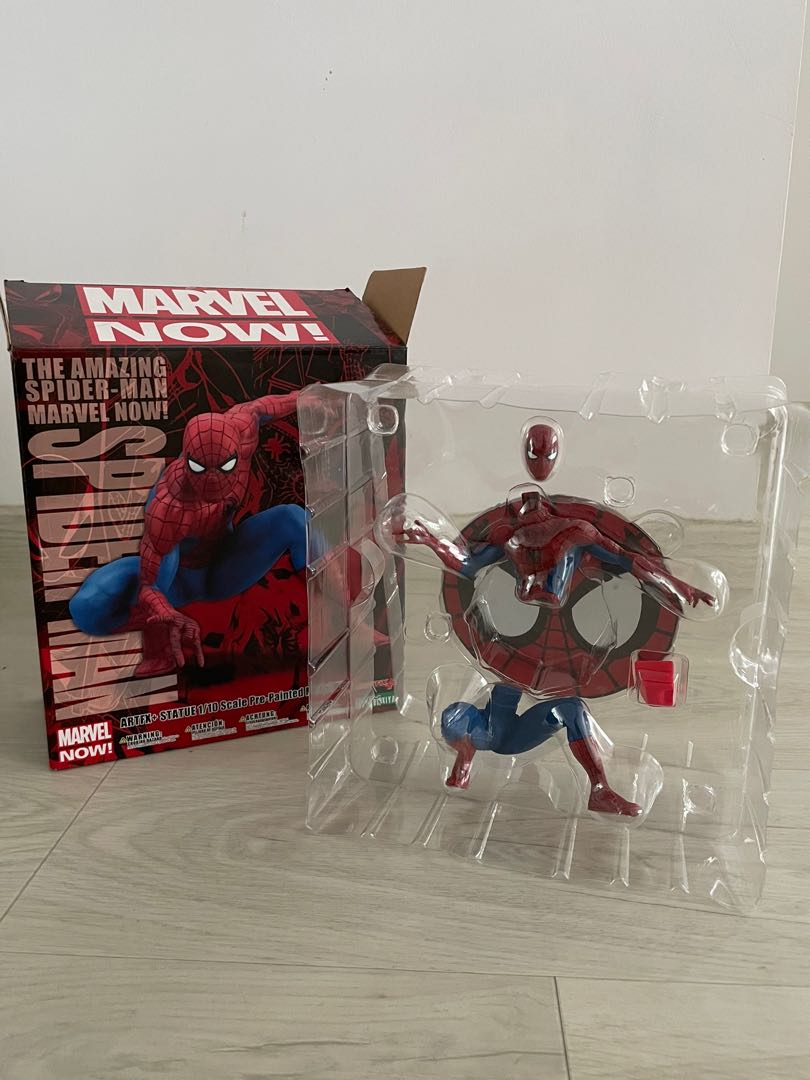 Negotiable. Kotobukiya The Amazing SpiderMan ArtFX+ Statue, Hobbies