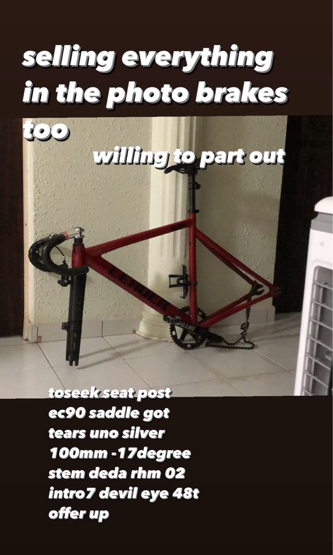 Leader cure frameset clearance