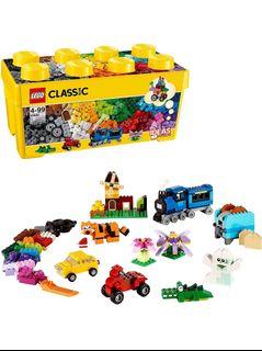 LEGO Classic Medium Creative Brick Box 10696 Building Toys for Creative Play; Kids Creative Kit (484 Pieces)