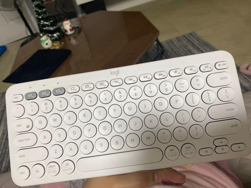 Logitech K380 Bluetooth Keyboard (Category: Computer Keyboard) located in Manila. Submitted by ganned (Listing ID 1134734121, Image 2). Description: Authentic Logitech K380 (No box) Slightly used as keyboard for Apple iPad With keyboard protector since Day 1. Almost good as new. No dirt in between keycaps. No issues. Works perfectly. Note: No box RFS: Bought new mechanical keyboard.
