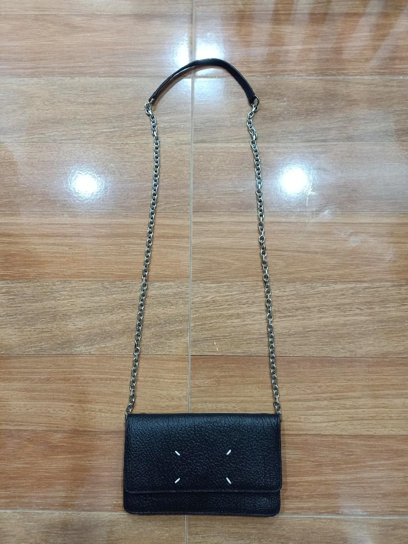 maison margiela chain wallet bolsa