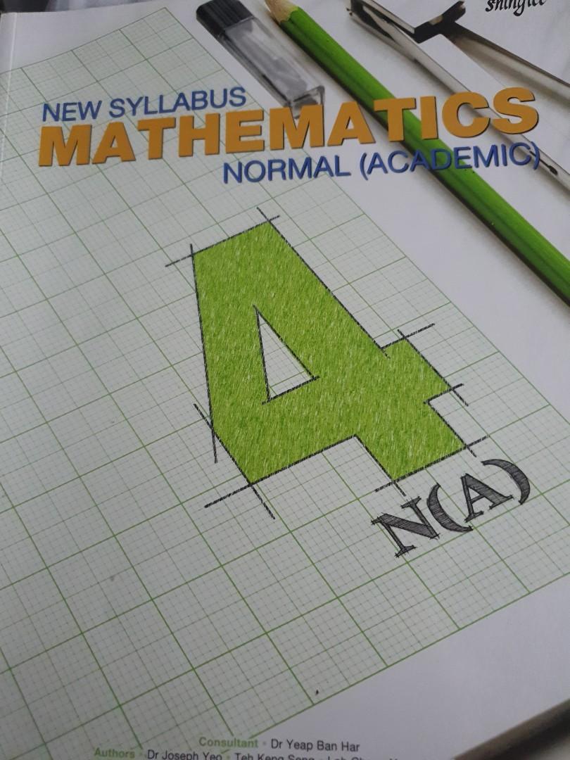 Math sec 4 na textbook, Hobbies & Toys, Books & Magazines, Textbooks on ...