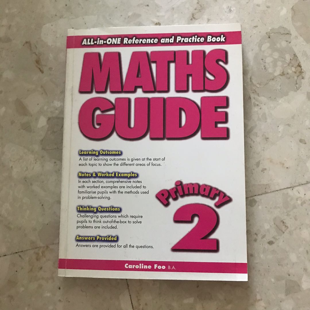 Maths Guide All in one Reference and practice book, Hobbies & Toys ...