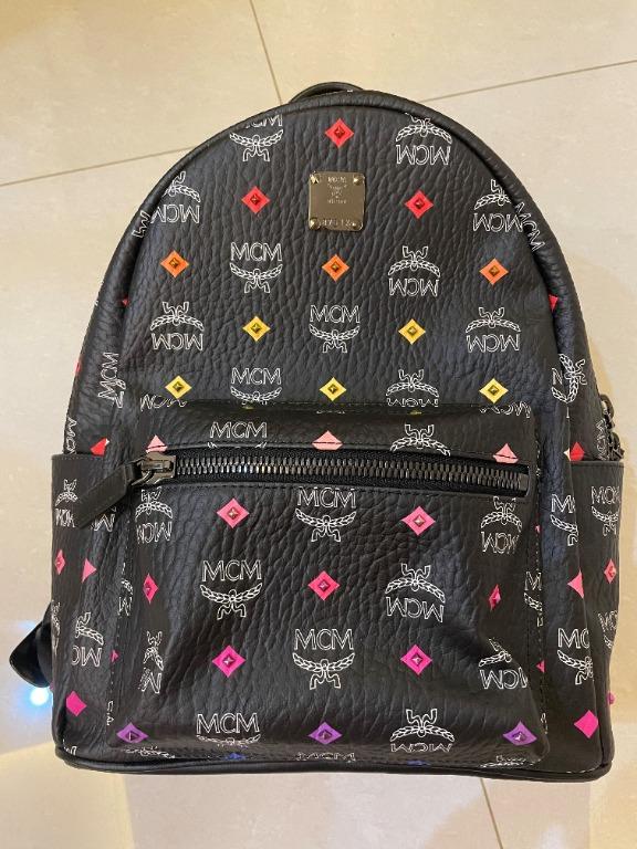 Rainbow mcm bag discount