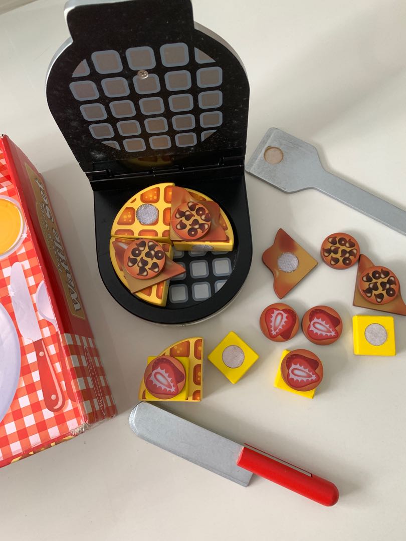 Melissa and sale doug waffle maker