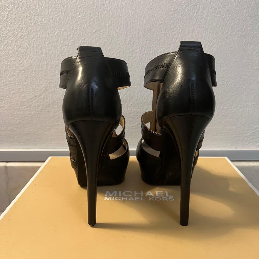 Michael kors sales chunky heels