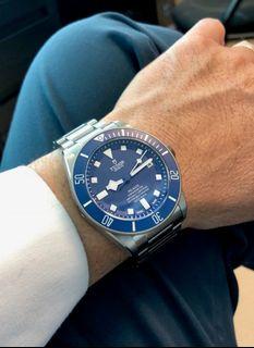 MINT NEW!! TUDOR PELAGOS BLUE  Rolex Affiliate Coy (personal collection)