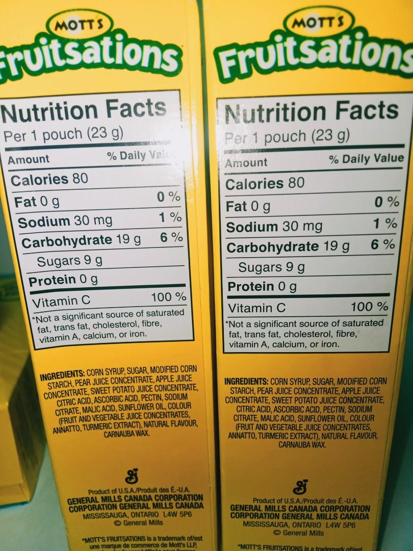 Mott's Fruitsations Gummy Fruit Flavored Snacks, Food & Drinks, Other