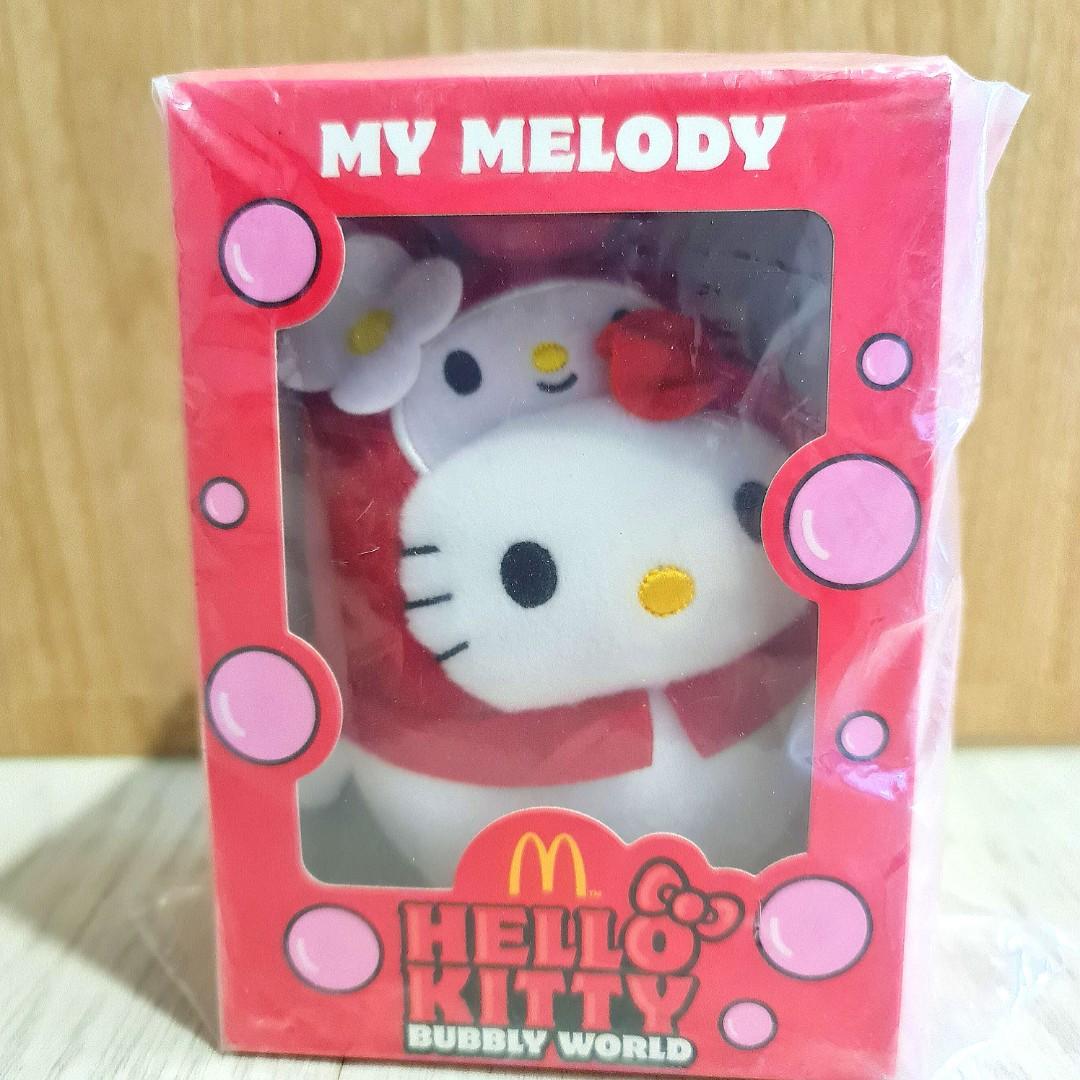 my melody hello kitty plush