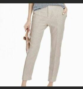 New Banana republic avery linen cropped 