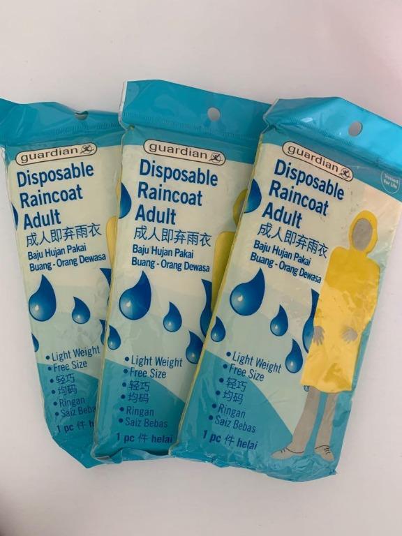 New disposable raincoat adult Sports Equipment Hiking Camping on Carousell