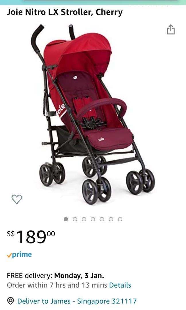 Joie cherry nitro lx stroller clearance