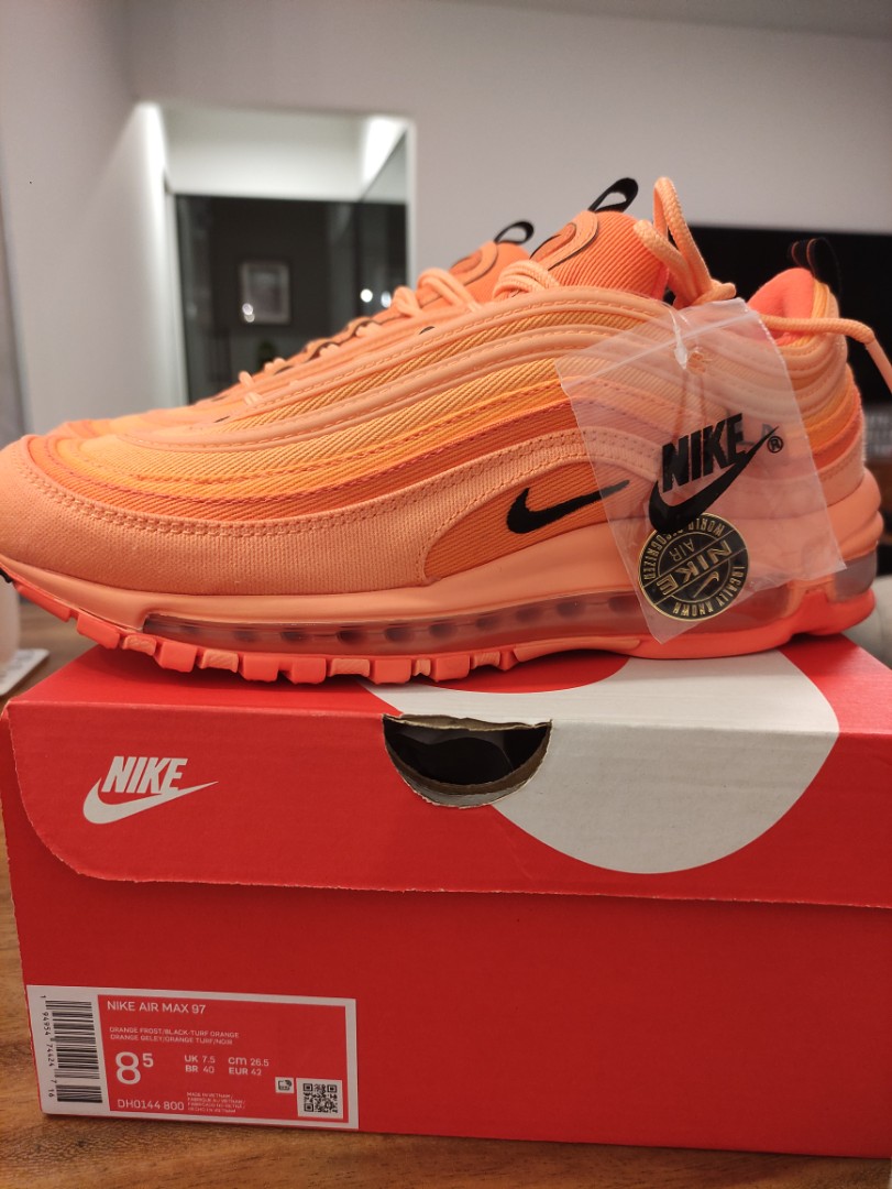 orange frost air max 97