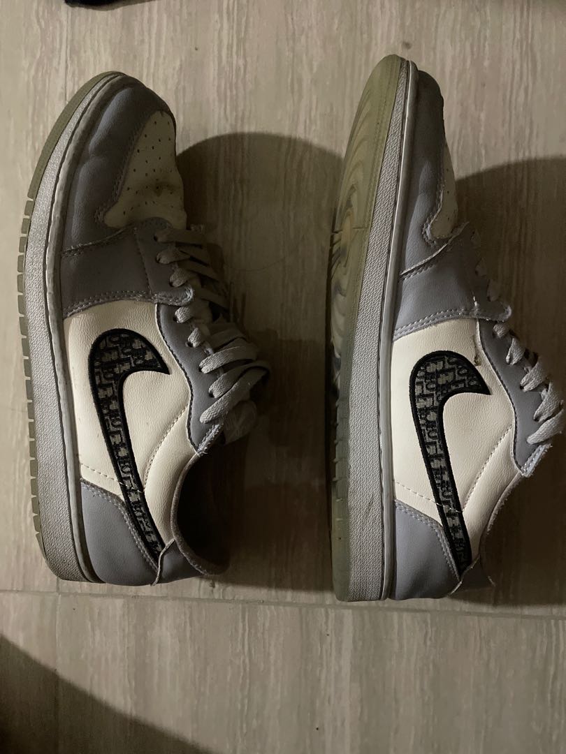 Nike dior Air Force 1 Men s Fashion Footwear Sneakers on Carousell