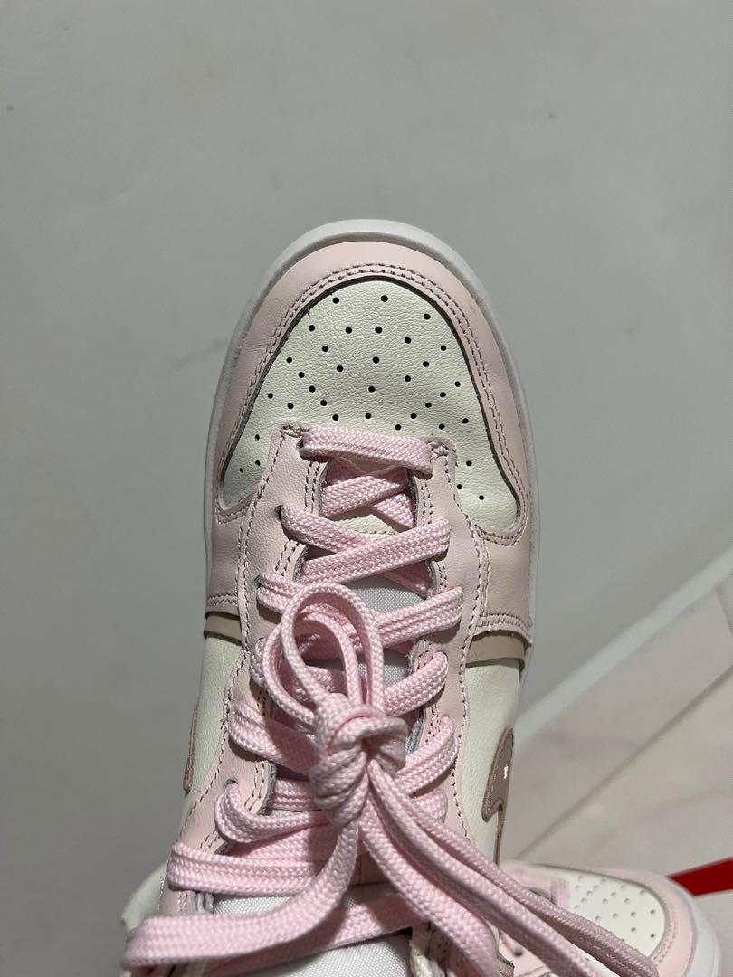 nike dunk high rebel pink oxford