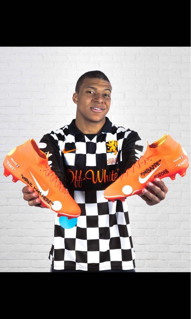 Nike Mercurial Vapor 360 x Virgil Abloh off white not jordan c CR7 Ronaldo c mbappe boot football boots Carousell