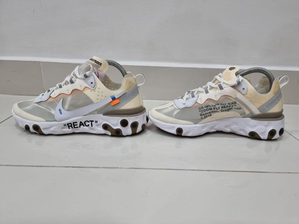 Nike react element 87 store off white