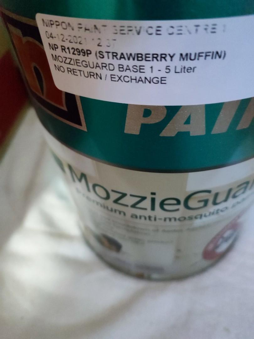 Nippon Paint Mozzieguard 4.5L, Furniture & Home Living, Home Improvement & Organisation, Home