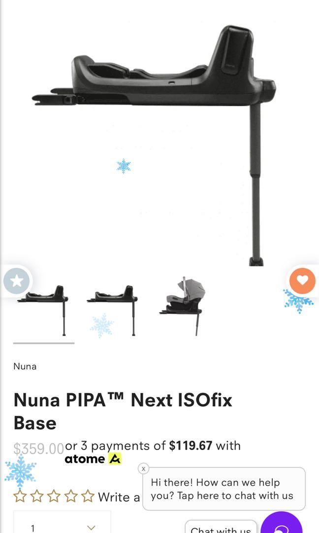 Nuna Pipa Next Base, Babies & Kids, Going Out, Car Seats on Carousell