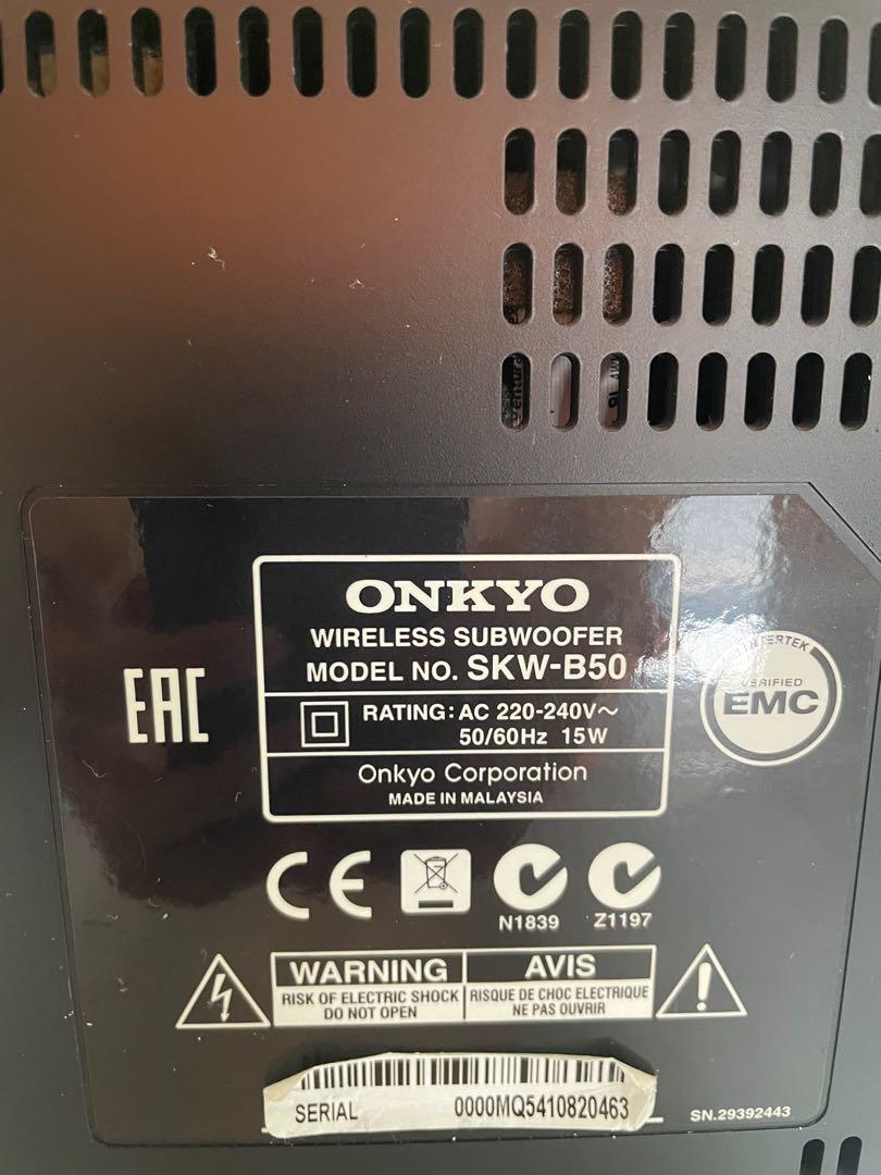 Onkyo wireless subwoofer sale