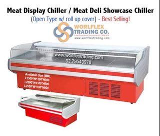 Open type Meat Chiller / Meat Display Showcase Chiller / Meat Showcase Chiller
