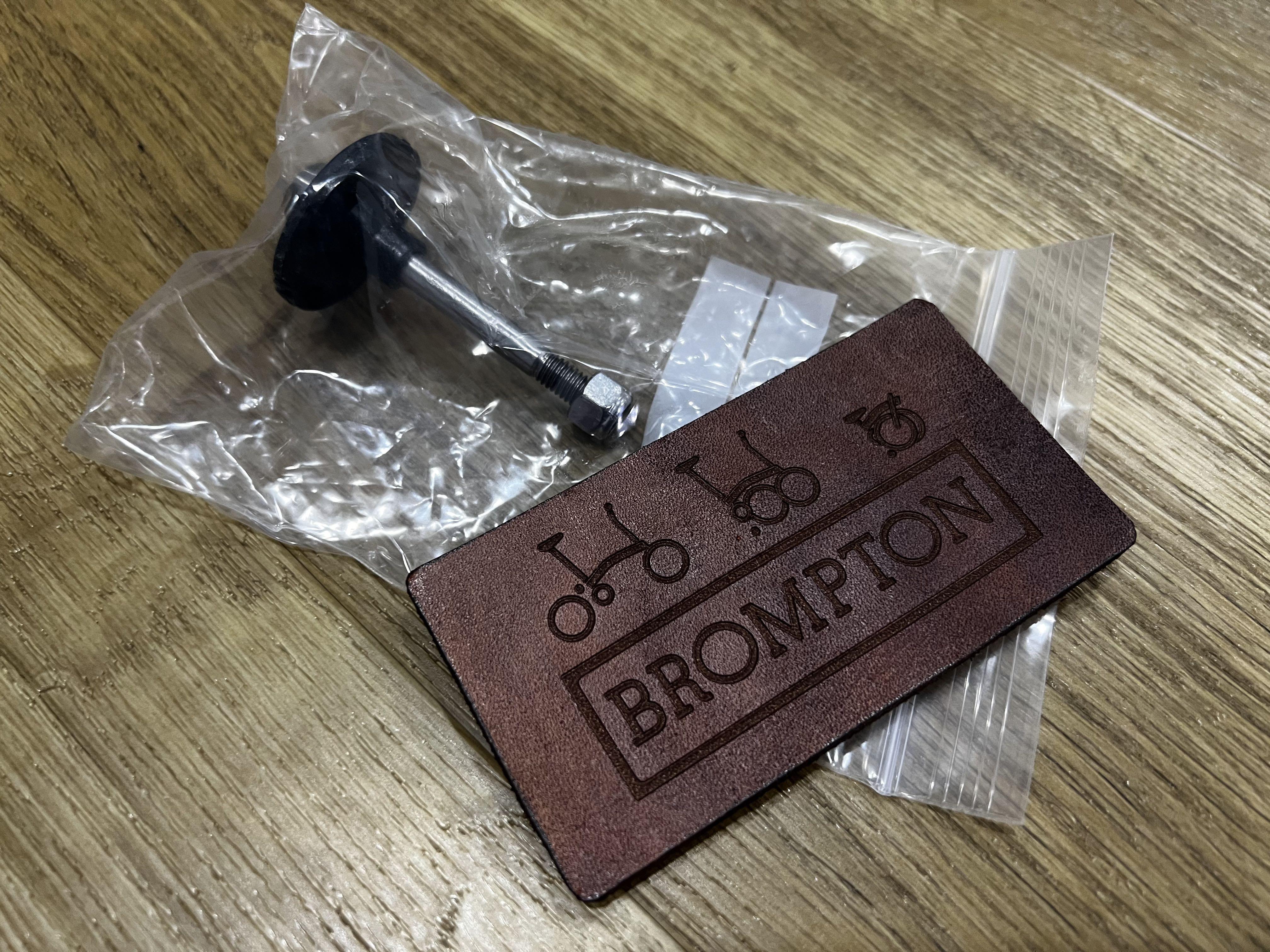 Brompton Rear Bumper Original Brompton Rear Damper Bolt, Sports Equipment, Bicycles & Parts ...