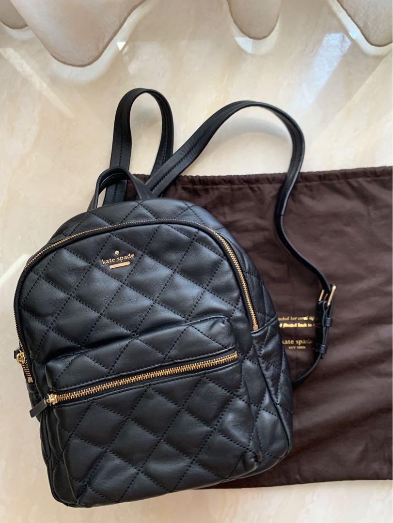 kate spade gray backpack
