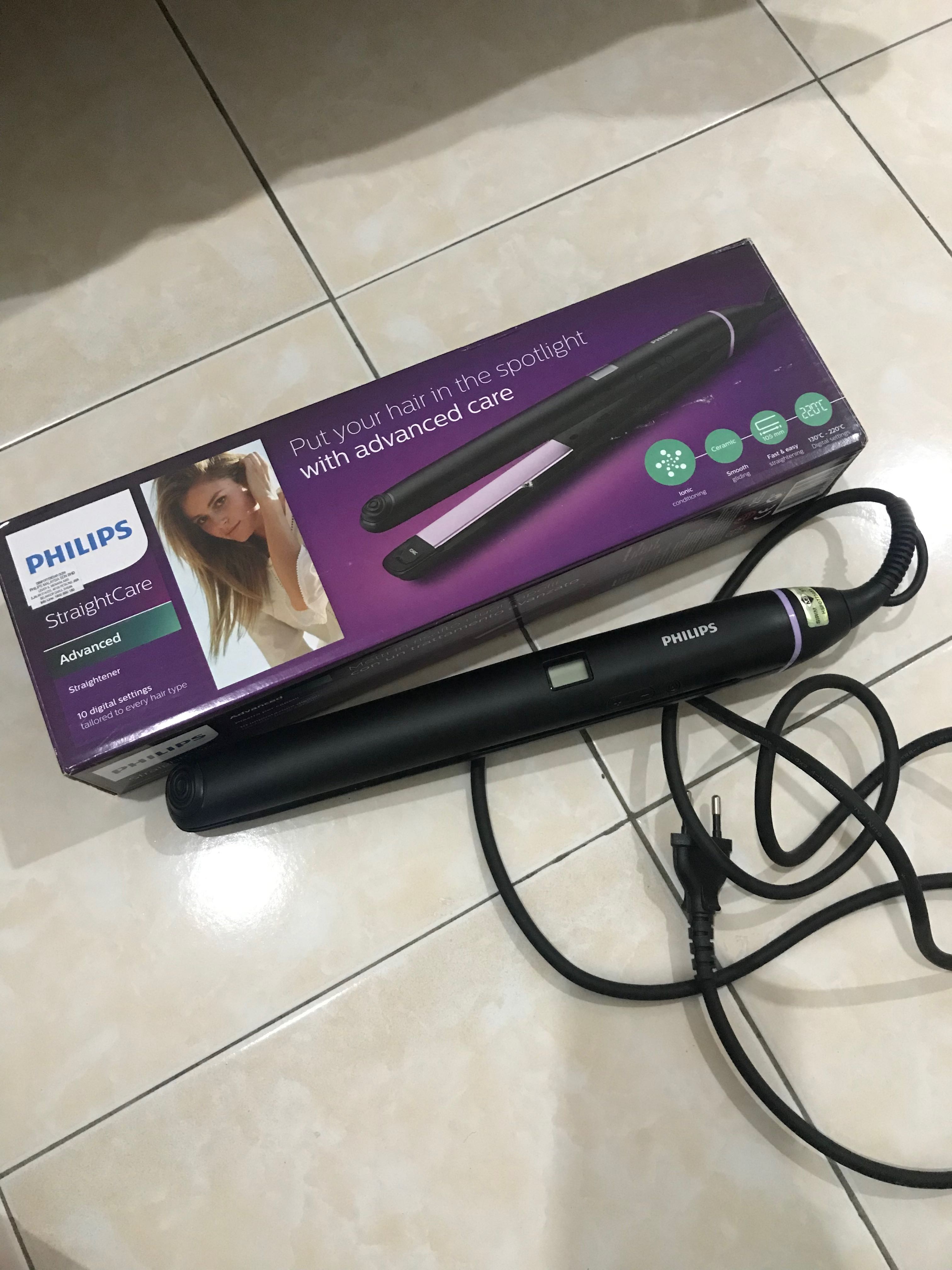 Philips Hair Straightener, Beauty & Personal Care, Hair on Carousell