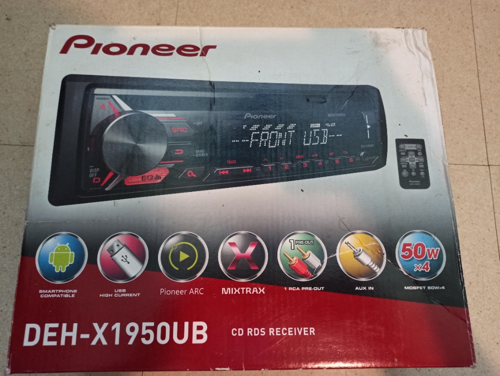 Pioneer CD RDS Receiver, Car Parts & Accessories, Audio ...