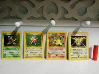 Vintage Pokemon Cards Set