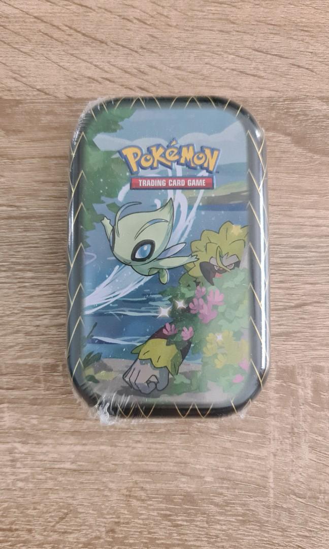 Prompt Shipping Pokémon TCG Shining Fates Celebi Mini Tin Sealed 