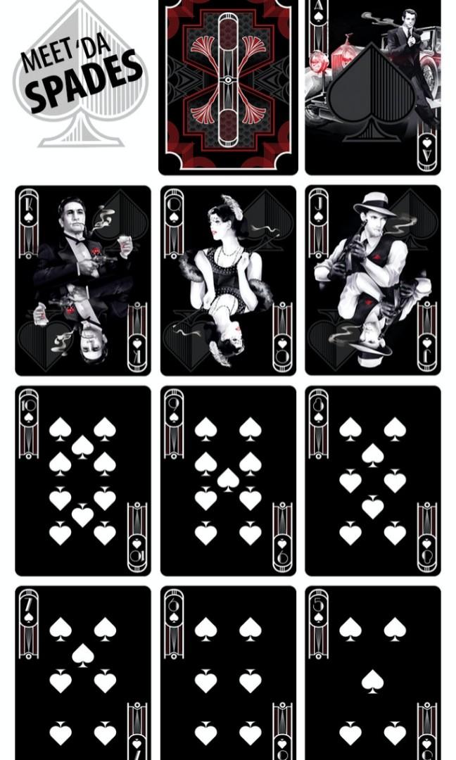 Poker Cards Bicycle MADE Gold Playing Cards by Scott King Kickstarter USPCC 2014 mafia city mob