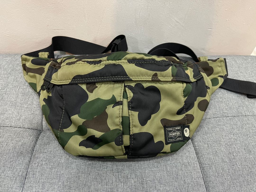 Bape x porter waist hotsell bag