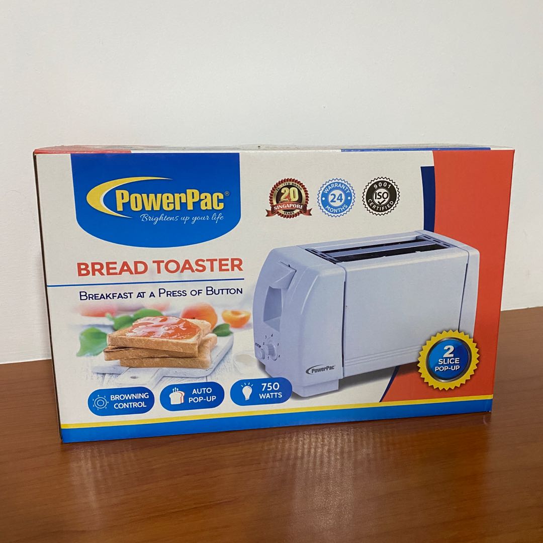 PowerPac Bread Toaster, TV & Home Appliances, Kitchen Appliances, Ovens ...