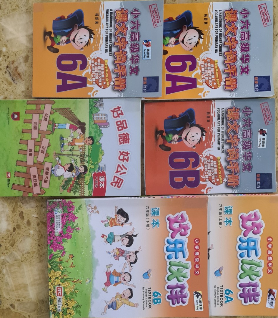 Primary 6 textbooks for free, Hobbies & Toys, Books & Magazines ...