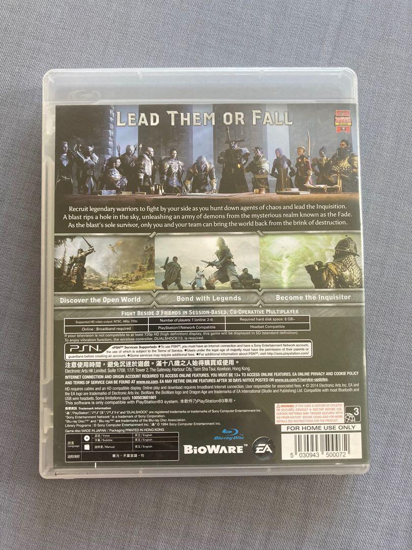 PS3 Dragon Age Inquisition (Category: PlayStation) located in Taytay. Submitted by ph_curated_closet (Listing ID 1134682548, Image 2). Description: RFS: Upgraded to PS4.